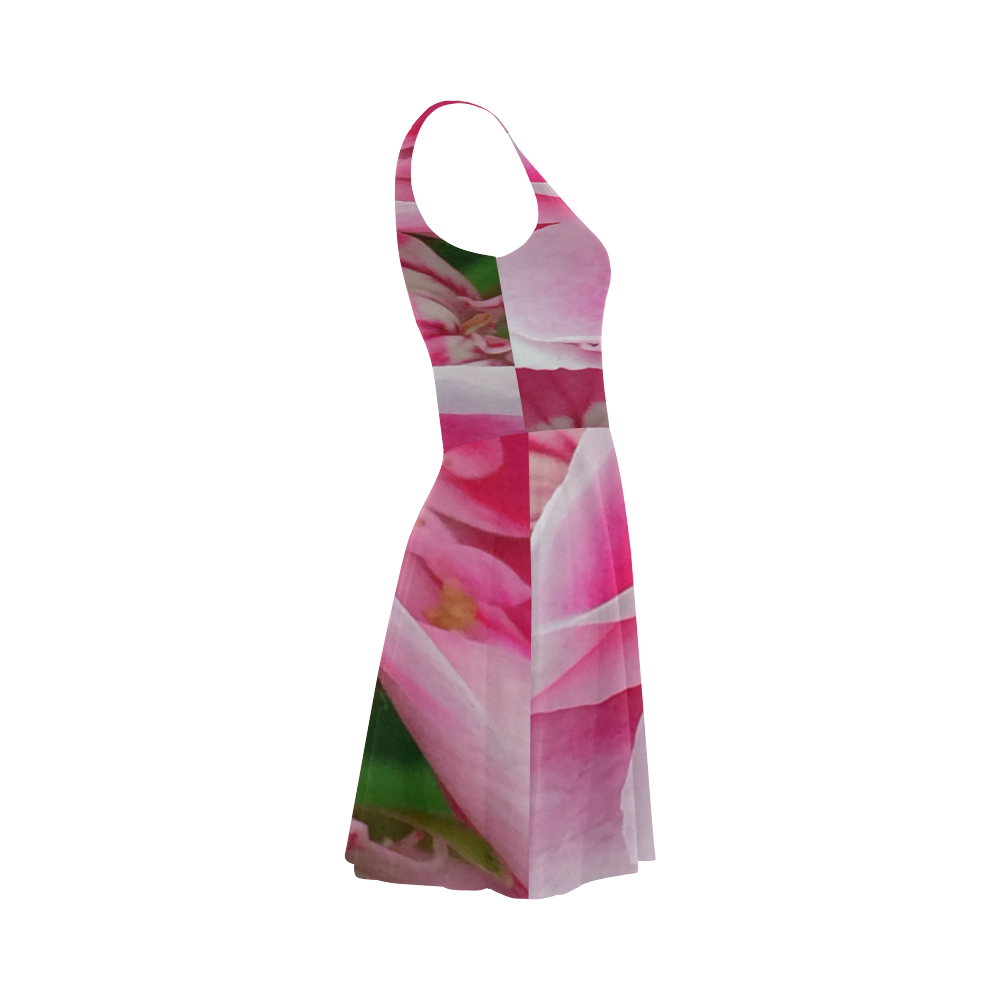 Pretty Pink Flora Atalanta Sundress (Model D04)