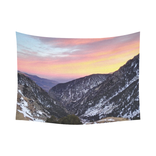 Awesome Nature - fantastic mountains RB Cotton Linen Wall Tapestry 80"x 60"