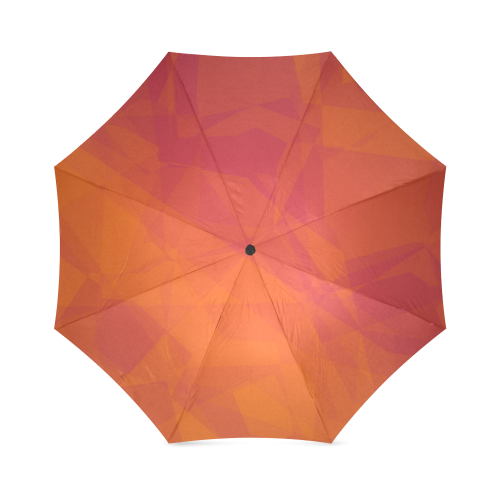 orange jello Foldable Umbrella (Model U01)