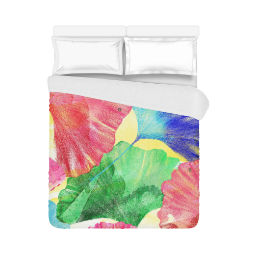 Ginkgo Leaves Duvet Cover 86"x70" ( All-over-print)