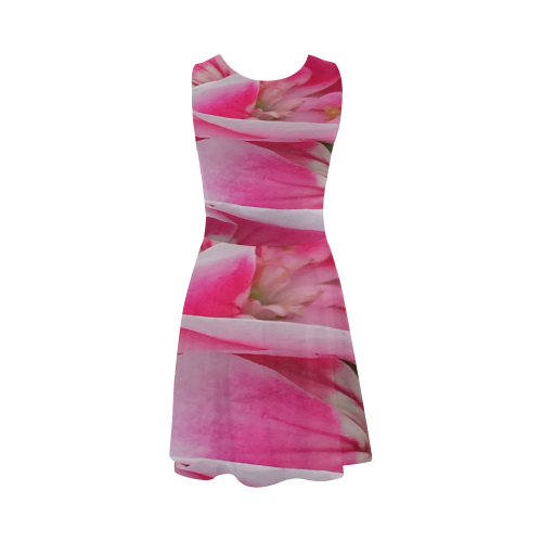 Pretty Pink Flora Atalanta Sundress (Model D04)