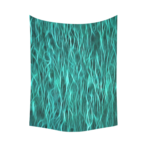 Water of Neon Cotton Linen Wall Tapestry 80"x 60"