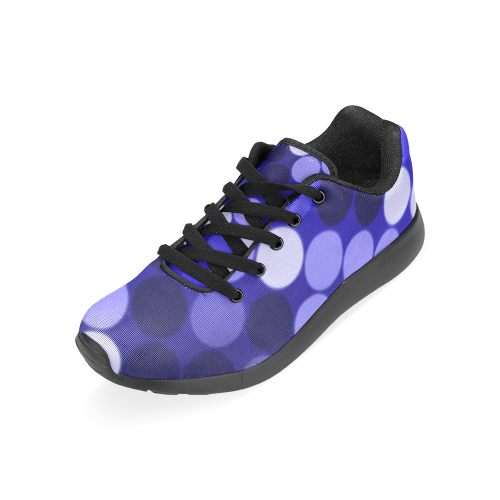 Blue Spots Women’s Running Shoes (Model 020)