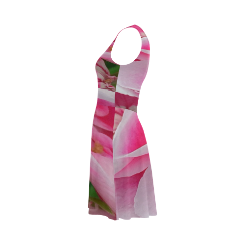 Pretty Pink Flora Atalanta Sundress (Model D04)