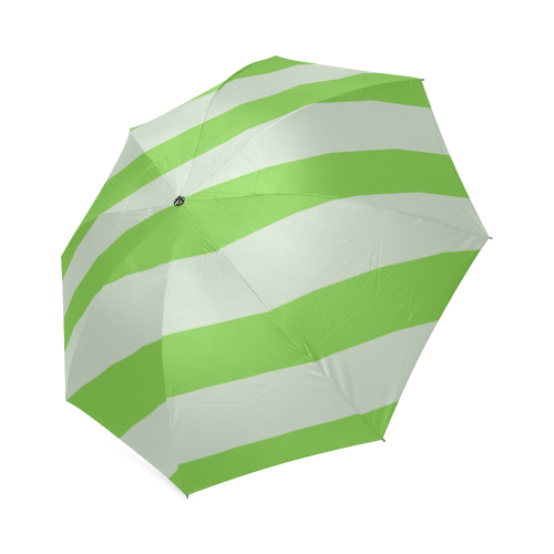 green stripes Foldable Umbrella (Model U01)