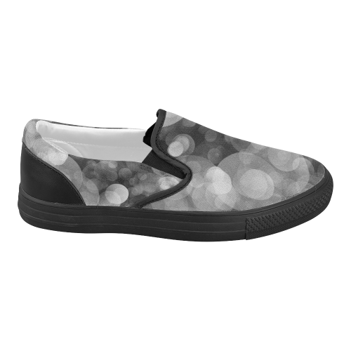 Bubbles012 Women's Slip-on Canvas Shoes (Model 019)