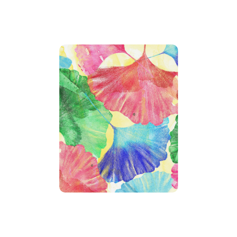 Ginkgo Leaves Rectangle Mousepad