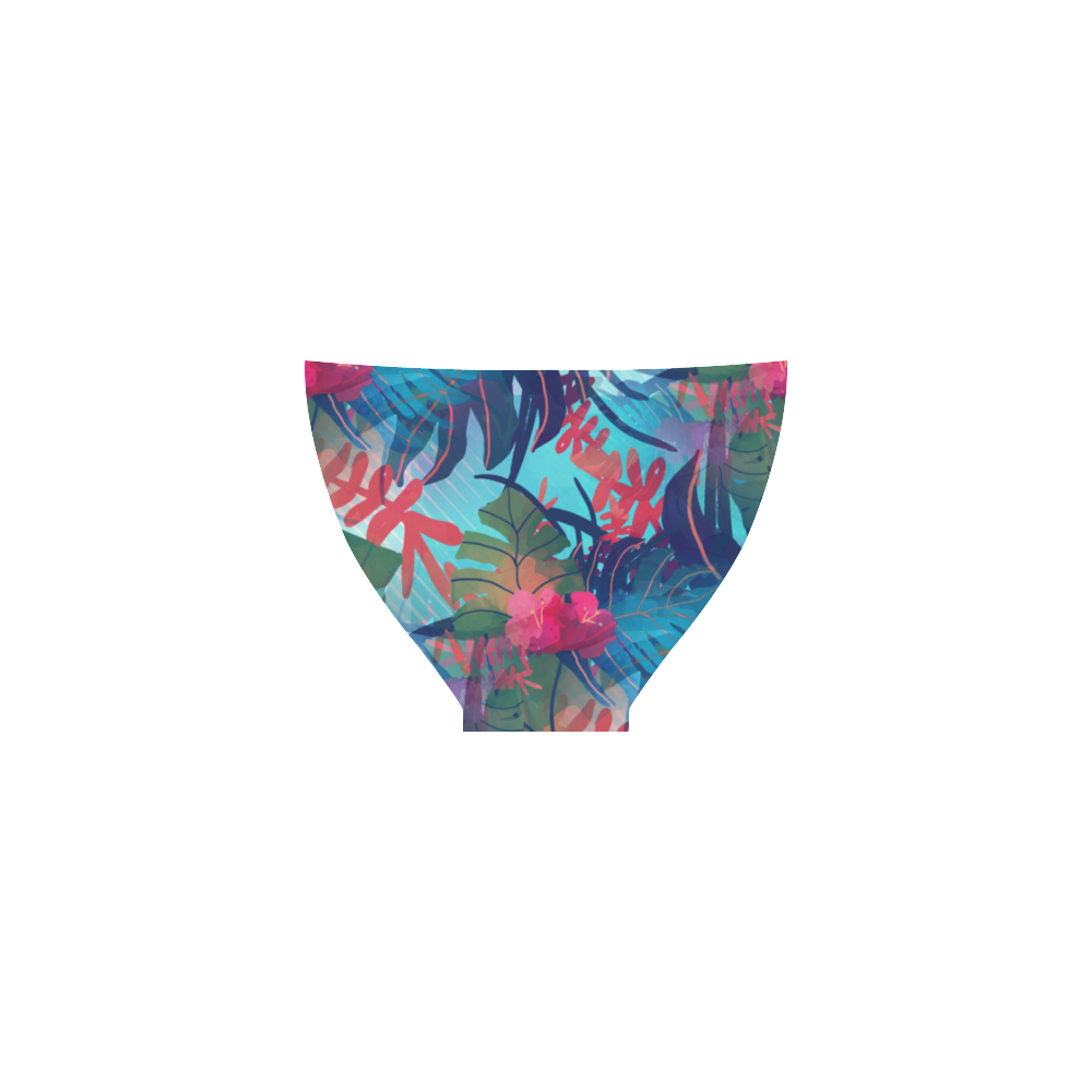Tropical Blues Custom Bikini Swimsuit