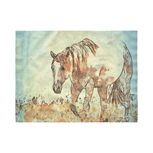 Art Studio 12216 Horse Cotton Linen Wall Tapestry 80"x 60"
