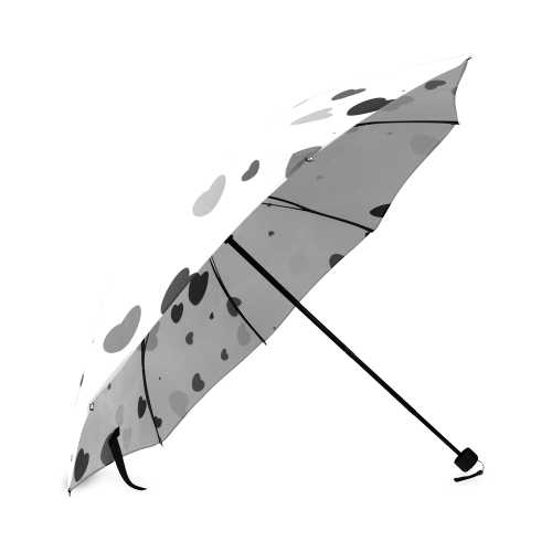 black hearts Foldable Umbrella (Model U01)