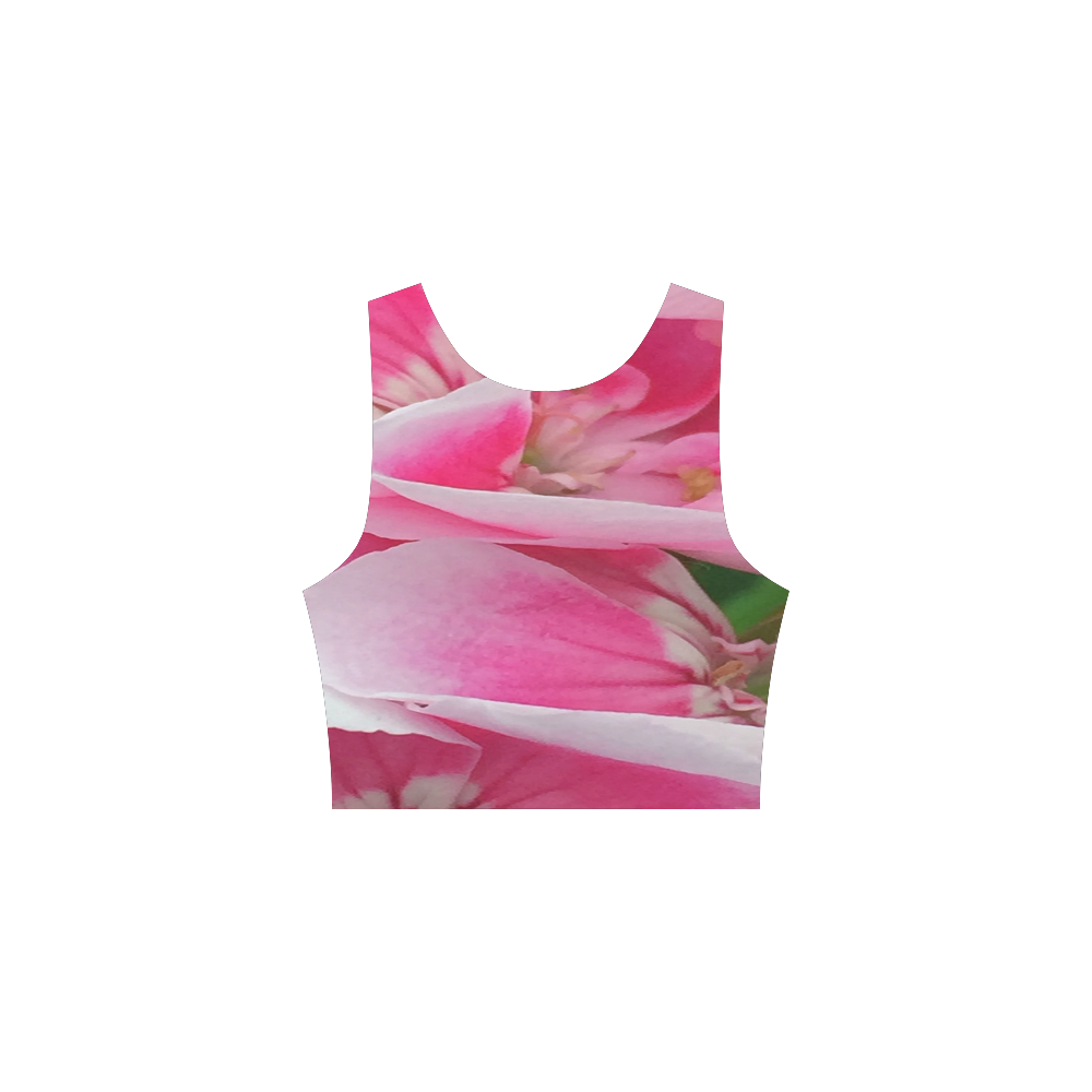 Pretty Pink Flora Atalanta Sundress (Model D04)