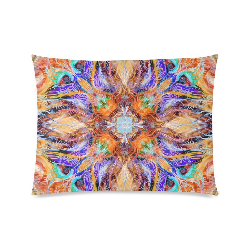 night party mandala 7 Custom Picture Pillow Case 20"x26" (one side)
