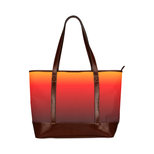 Ombre Sunset Tote Handbag (Model 1642)