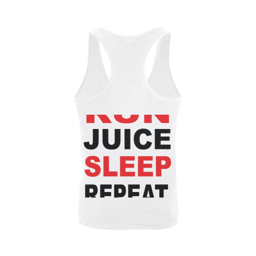 Run Juice Sleep Repeat Men's I-shaped Tank Top (Model T32)