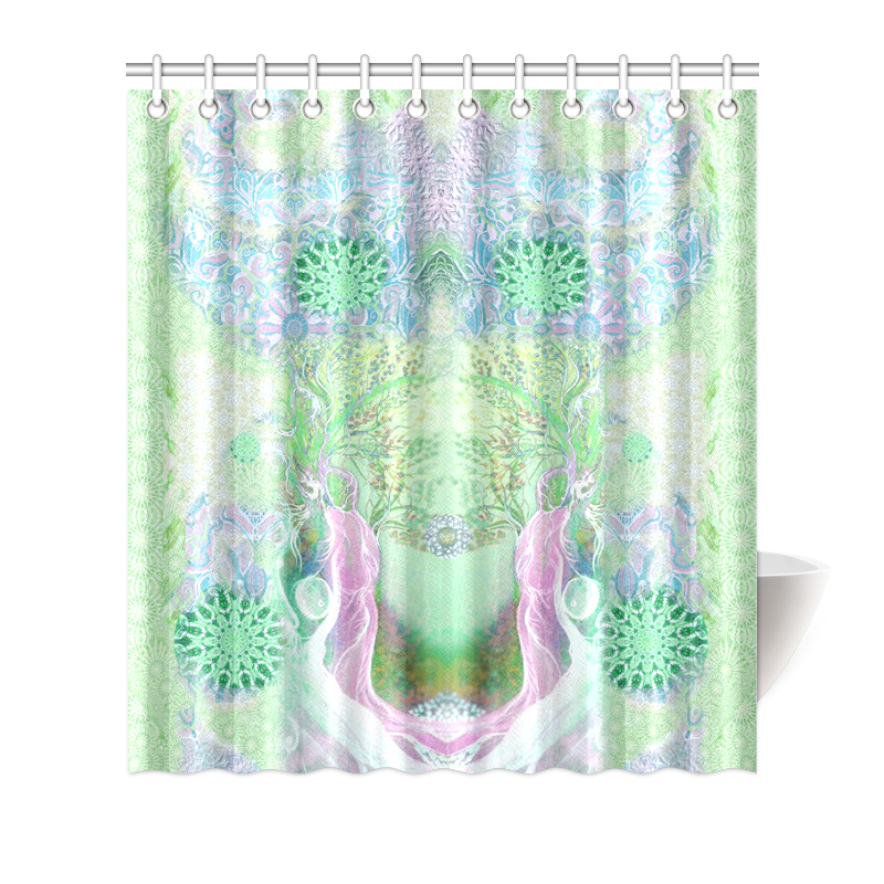 spring Shower Curtain 66"x72"