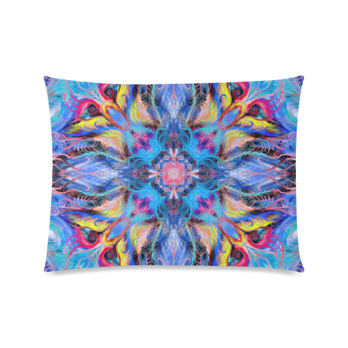 night party mandala 5 Custom Picture Pillow Case 20"x26" (one side)