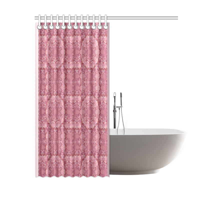 pink mandalas Shower Curtain 60"x72"