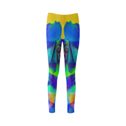 Psychedelic Rose Cassandra Women's Leggings (Model L01)