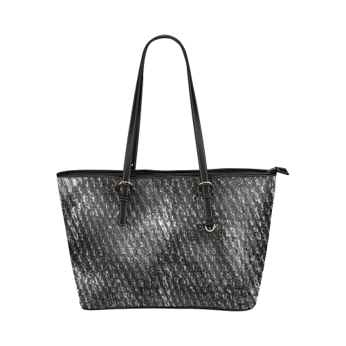 Slither Leather Tote Bag/Small (Model 1651)