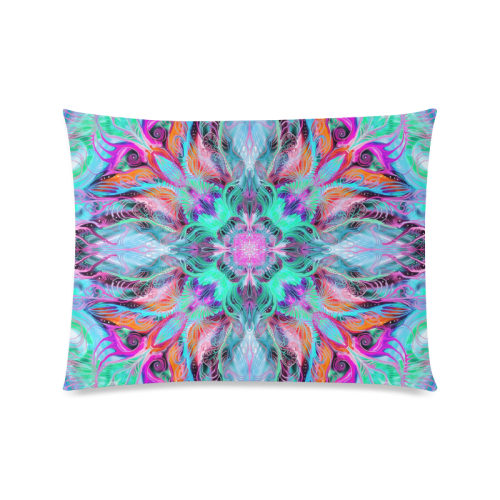 night party mandala 4 Custom Picture Pillow Case 20"x26" (one side)