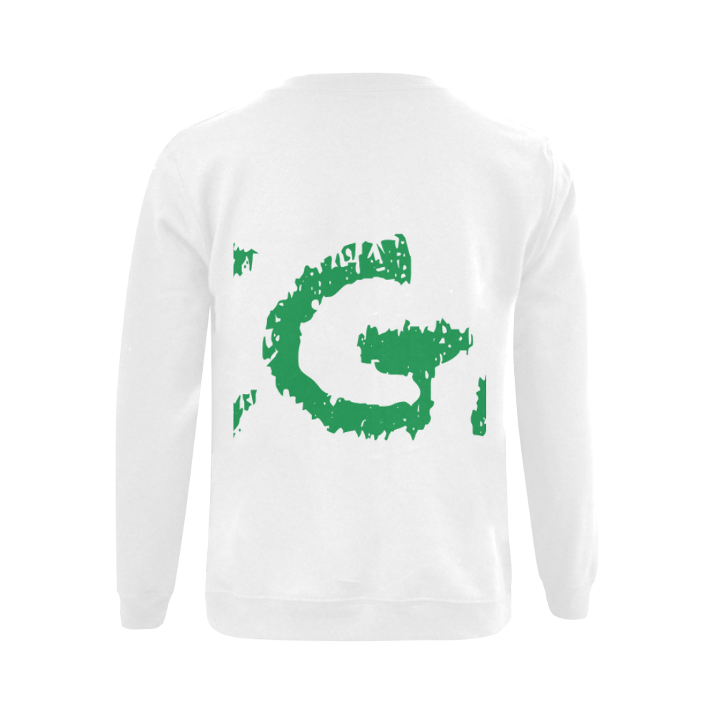 vegan Gildan Crewneck Sweatshirt(NEW) (Model H01)