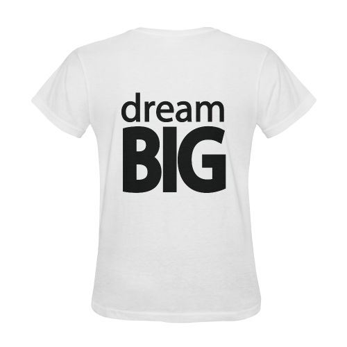 Dream Big Sunny Women's T-shirt (Model T05)