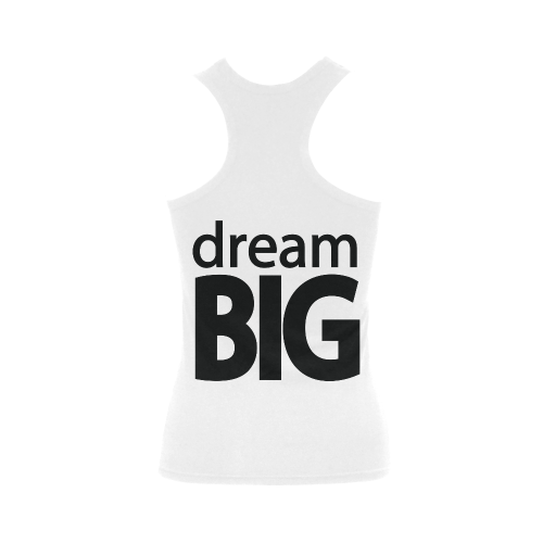 Dream Big Women's Shoulder-Free Tank Top (Model T35)