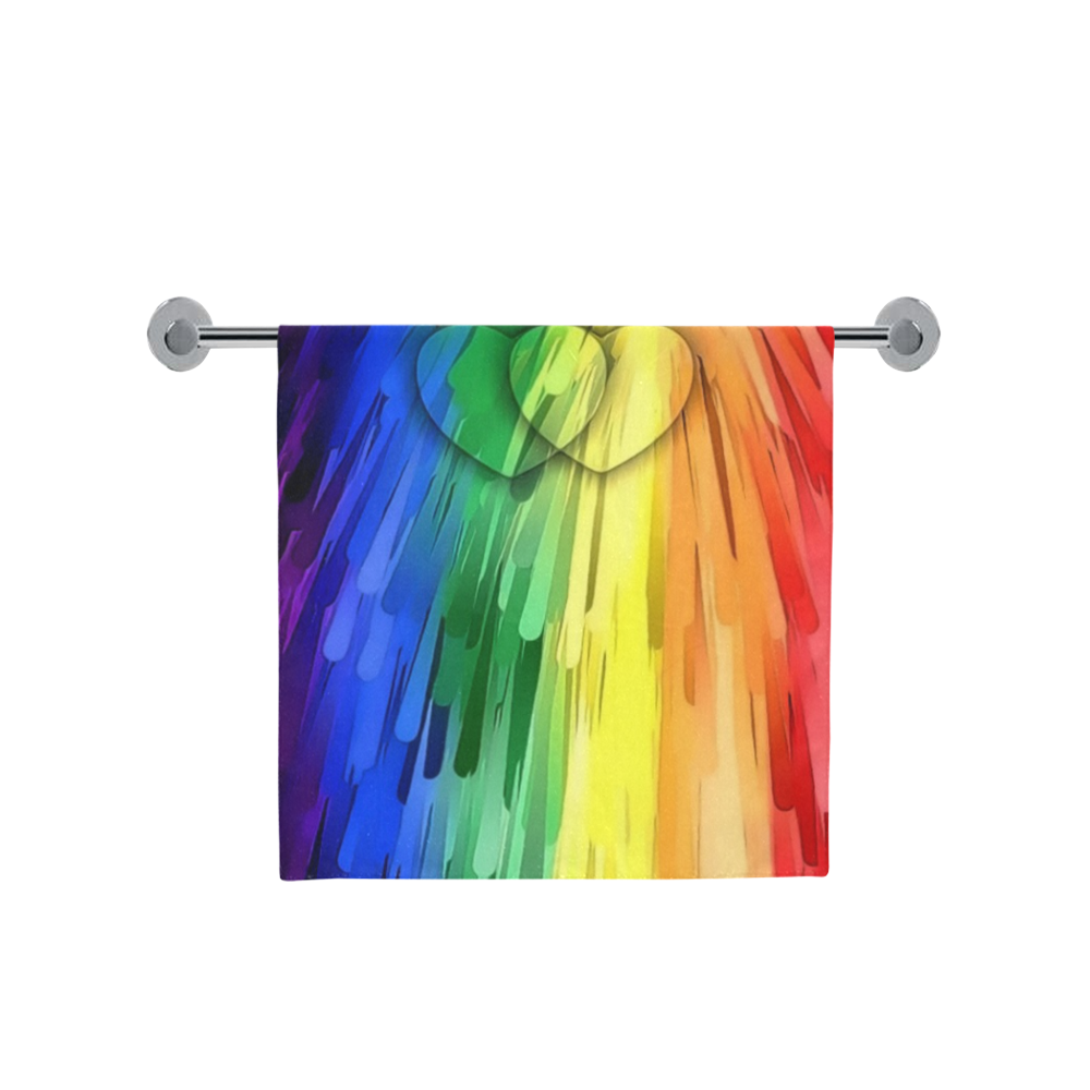 Pride Colors by Nico Bielow Bath Towel 30"x56"