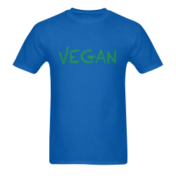 vegan Men's T-Shirt in USA Size (Two Sides Printing)