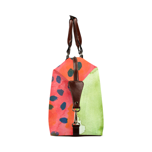 Abstract Watermelon Classic Travel Bag (Model 1643)