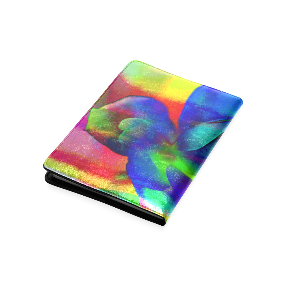 Psychedelic Rose Custom NoteBook A5