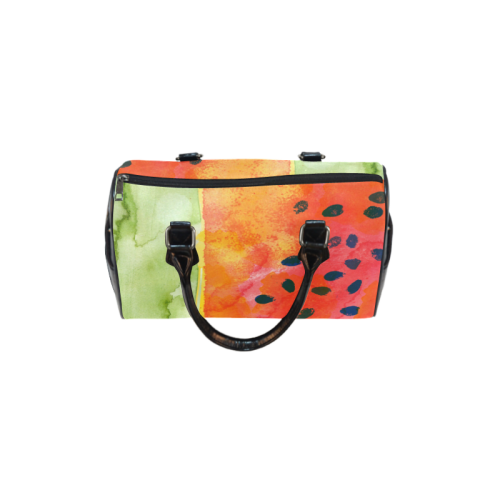 Abstract Watermelon Boston Handbag (Model 1621)