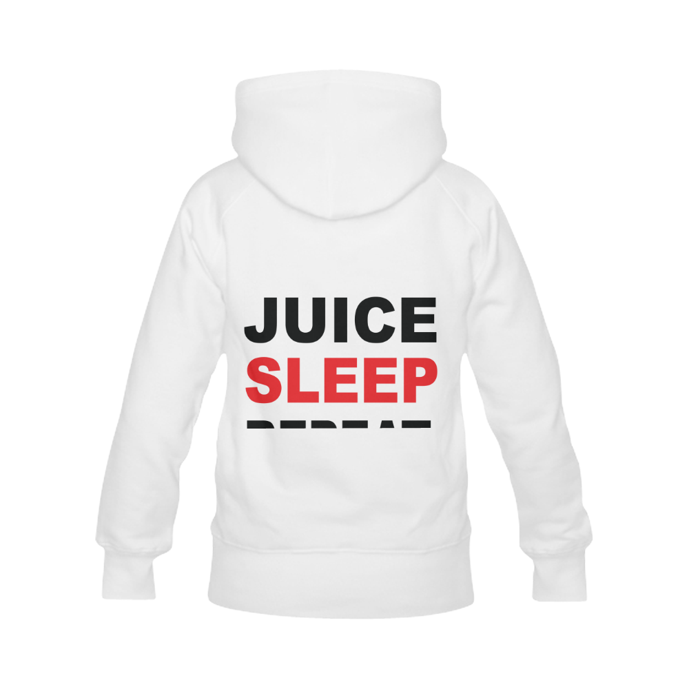 Run Juice Sleep Repeat Women's Classic Hoodies (Model H07)