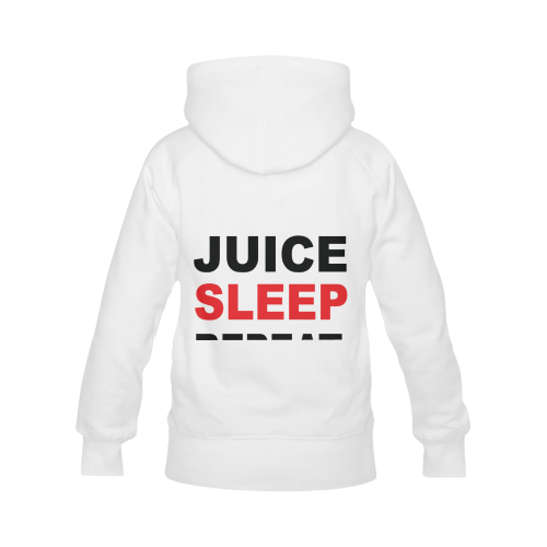 Run Juice Sleep Repeat Women's Classic Hoodies (Model H07)