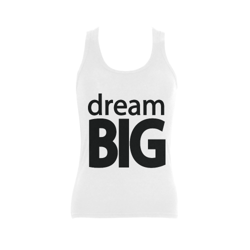 Dream Big Women's Shoulder-Free Tank Top (Model T35)