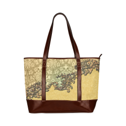 Vintage design Tote Handbag (Model 1642)