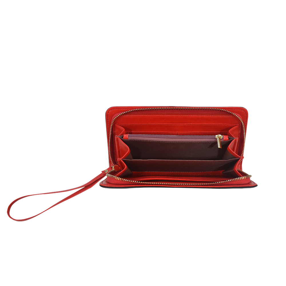 Ombre Sunset Women's Clutch Wallet (Model 1637)