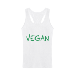 vegan Plus-size Men's I-shaped Tank Top (Model T32)