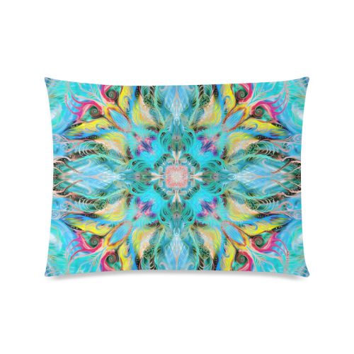 night party mandala 6 Custom Picture Pillow Case 20"x26" (one side)