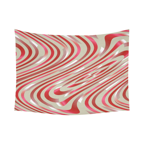 Abstract Zebra A Cotton Linen Wall Tapestry 80"x 60"