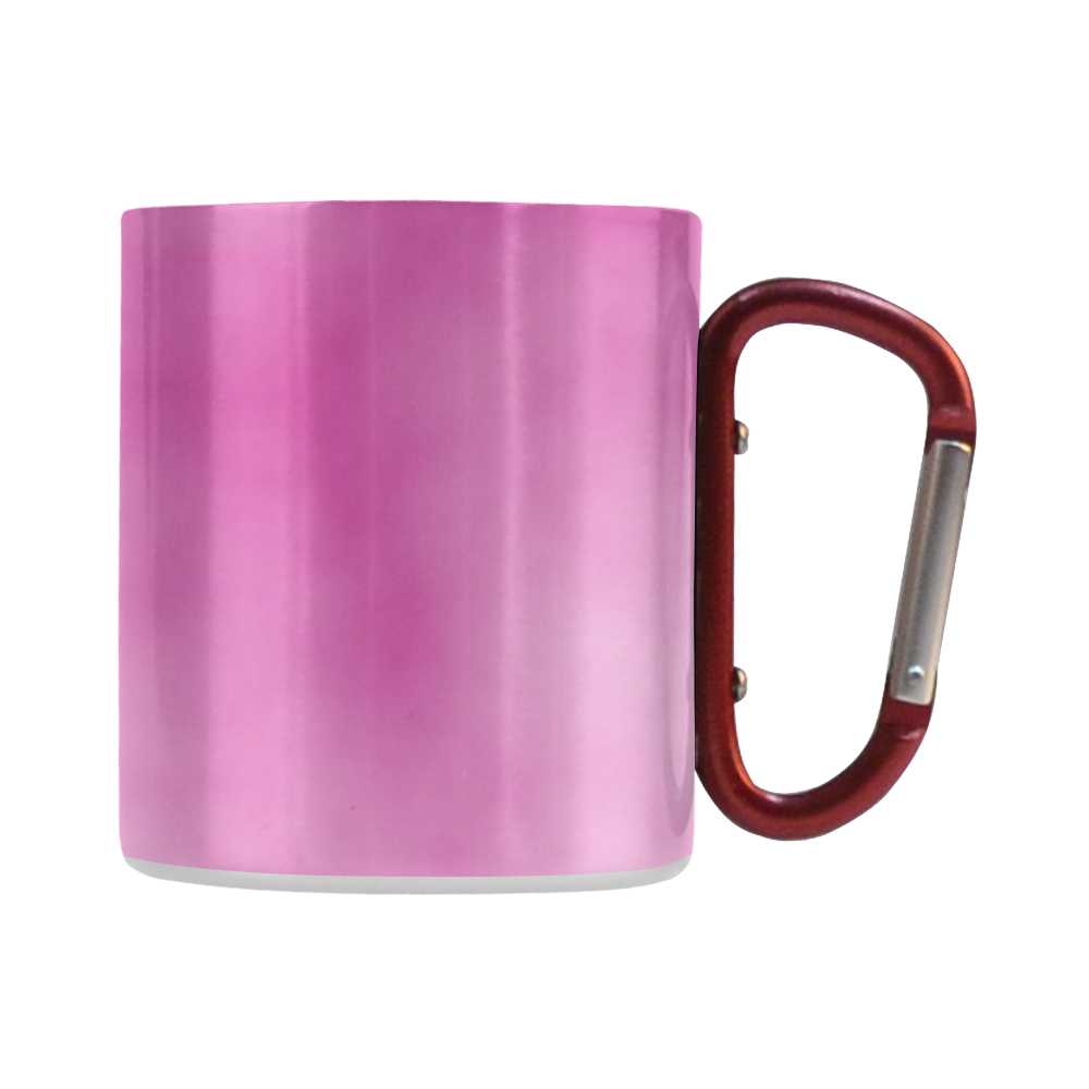 pink and white clouds Classic Insulated Mug(10.3OZ)