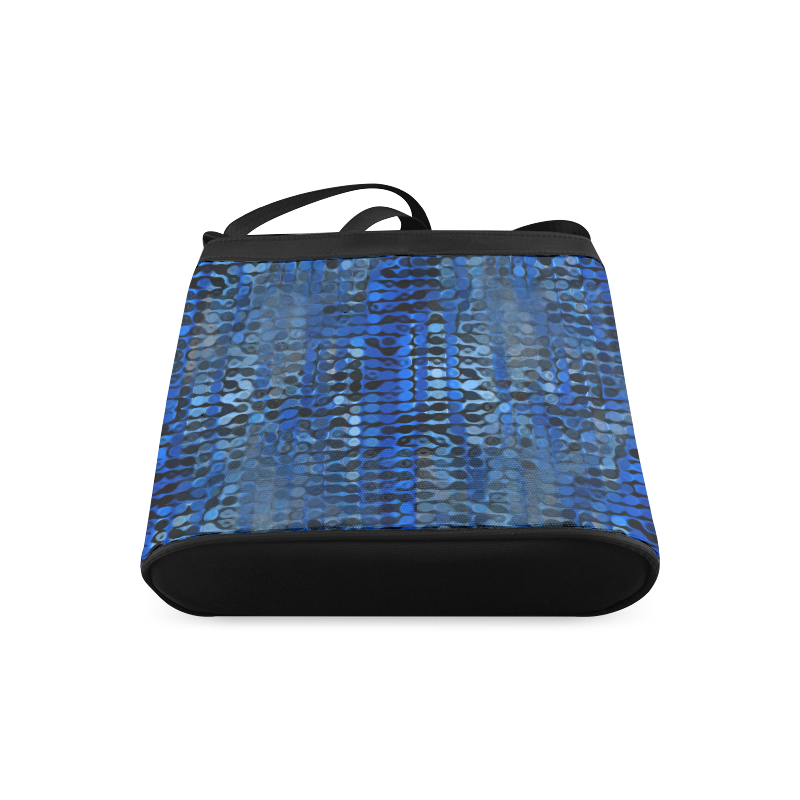 Blue Reflector Crossbody Bags (Model 1613)
