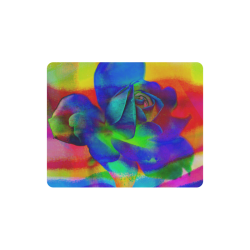 Psychedelic Rose Rectangle Mousepad