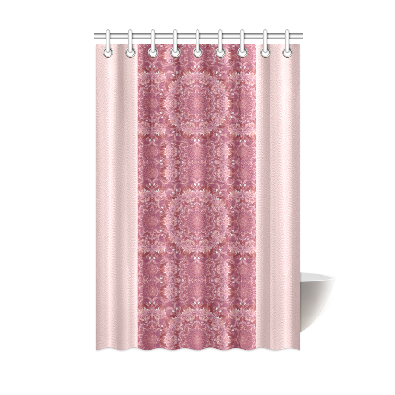 pink mandalas Shower Curtain 48"x72"