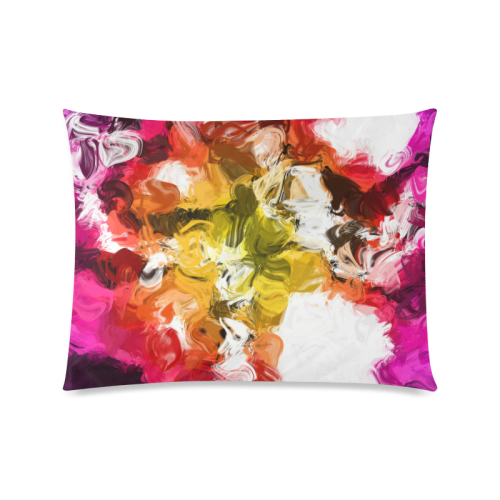 Colorful mess Custom Picture Pillow Case 20"x26" (one side)