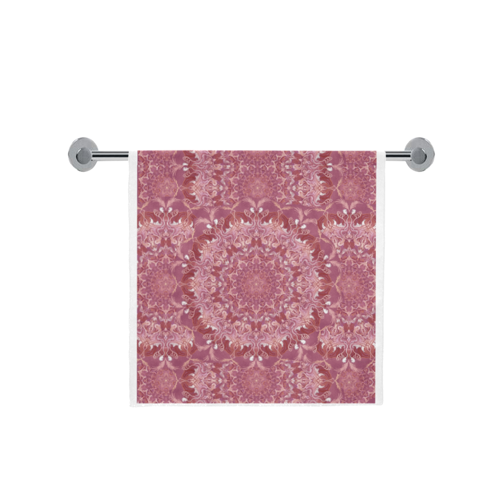 pink mandalas Bath Towel 30"x56"