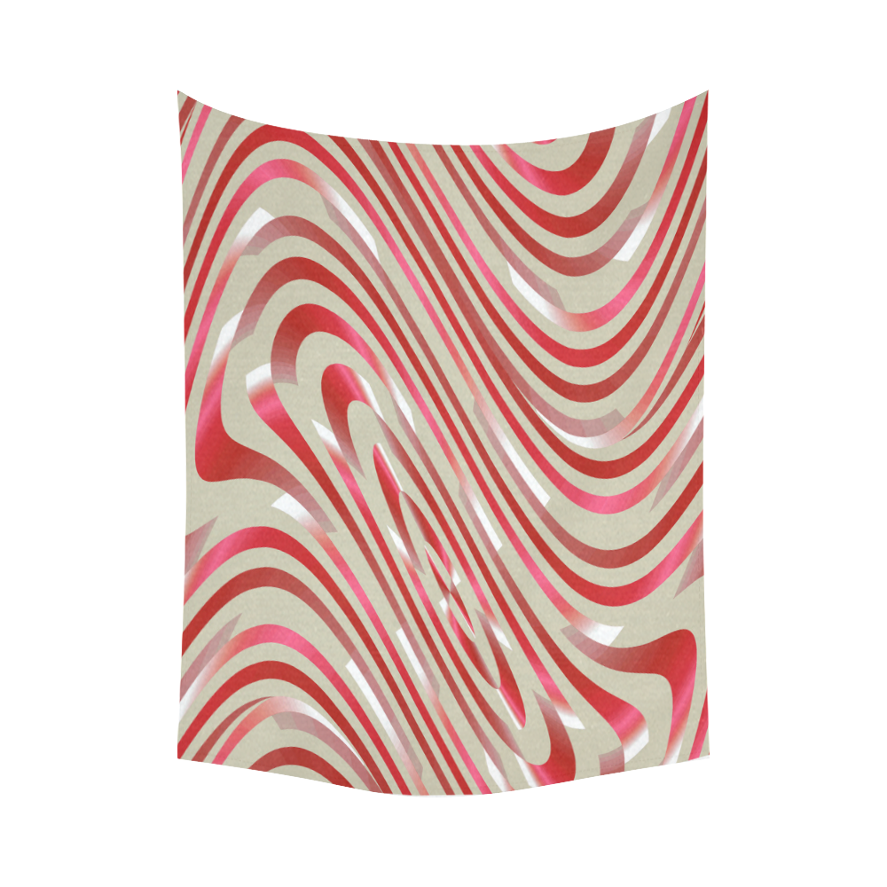 Abstract Zebra A Cotton Linen Wall Tapestry 80"x 60"