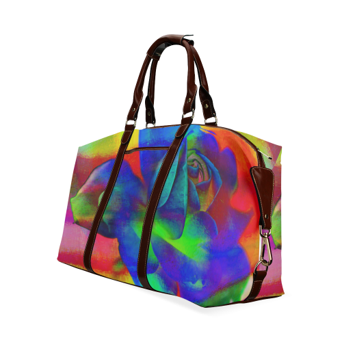 Psychedelic Rose Classic Travel Bag (Model 1643) | ID: D327180