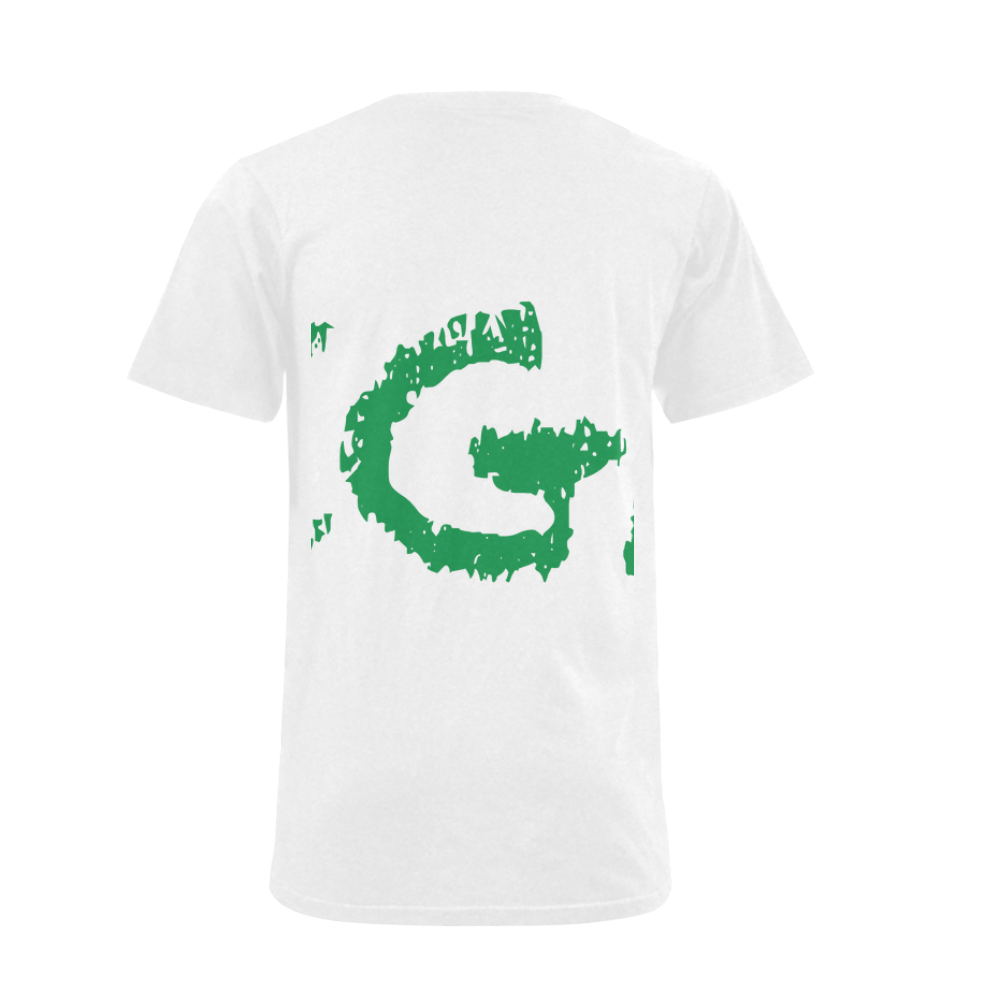 vegan Men's V-Neck T-shirt (USA Size) (Model T10)