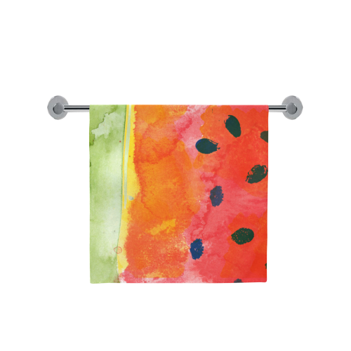 Abstract Watermelon Bath Towel 30"x56"